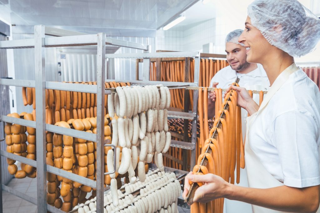 Производство колбасы